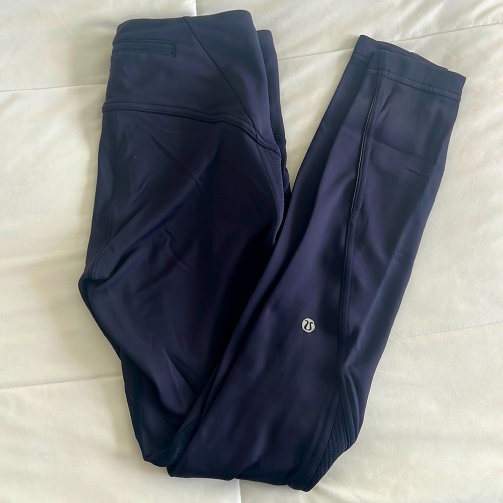 Navy Lululemon leggings